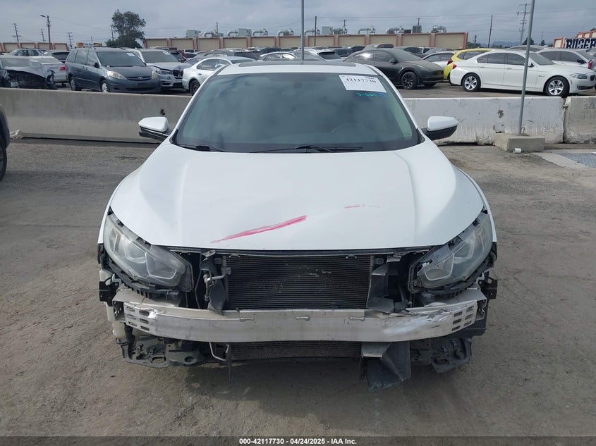 2018 HONDA CIVIC VIN: 2HGFC2F74JH566761