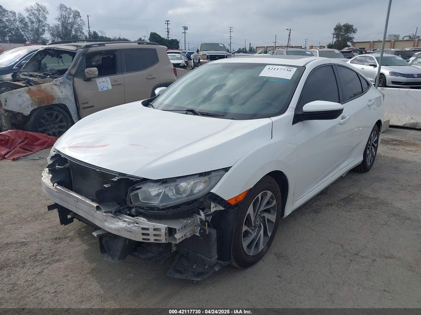 2018 HONDA CIVIC VIN: 2HGFC2F74JH566761