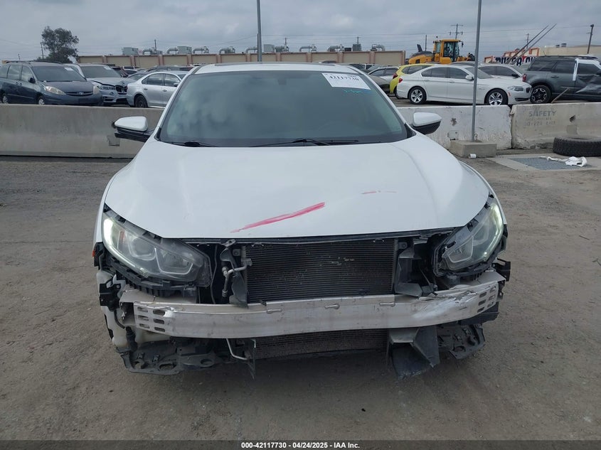 2018 HONDA CIVIC VIN: 2HGFC2F74JH566761