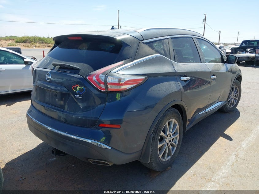 2015 NISSAN MURANO VIN: 5N1AZ2MG7FN283744