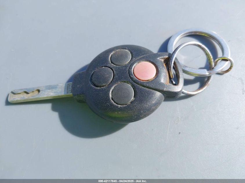 2008 Smart Fortwo Passion VIN: WMEEK31X78K148371 Lot: 42117845