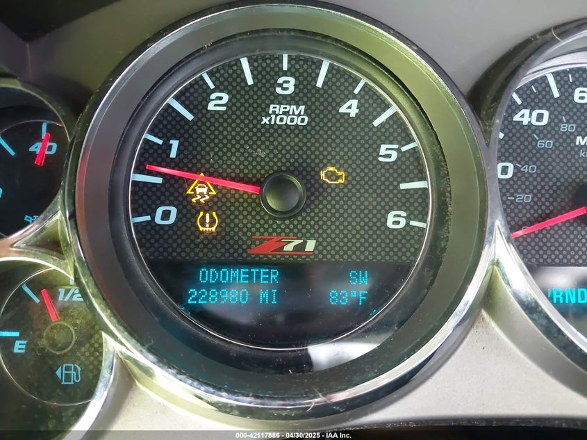 2010 CHEVROLET SILVERADO 1500 VIN: 1GCSKSE38AZ162652