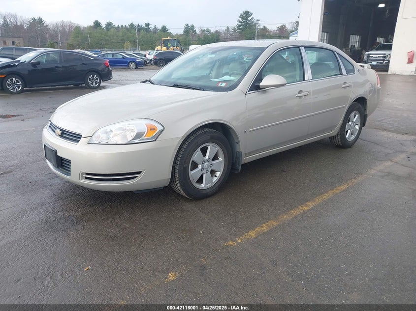 2008 CHEVROLET IMPALA VIN: 2G1WT58N189287650