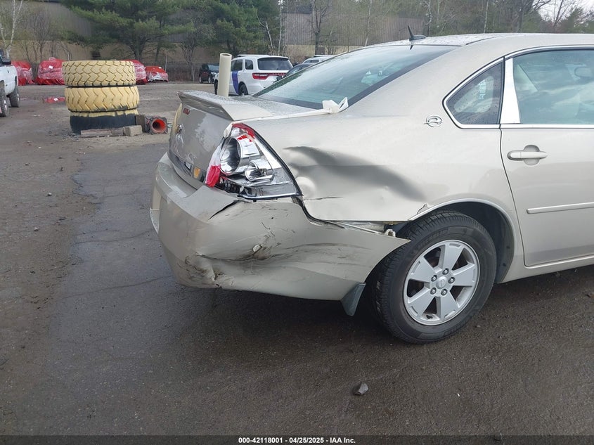 2008 CHEVROLET IMPALA VIN: 2G1WT58N189287650
