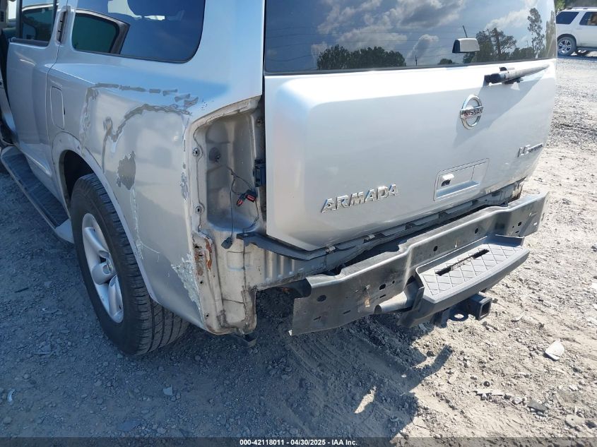 2011 Nissan Armada Sv VIN: 5N1BA0ND1BN603252 Lot: 42118011