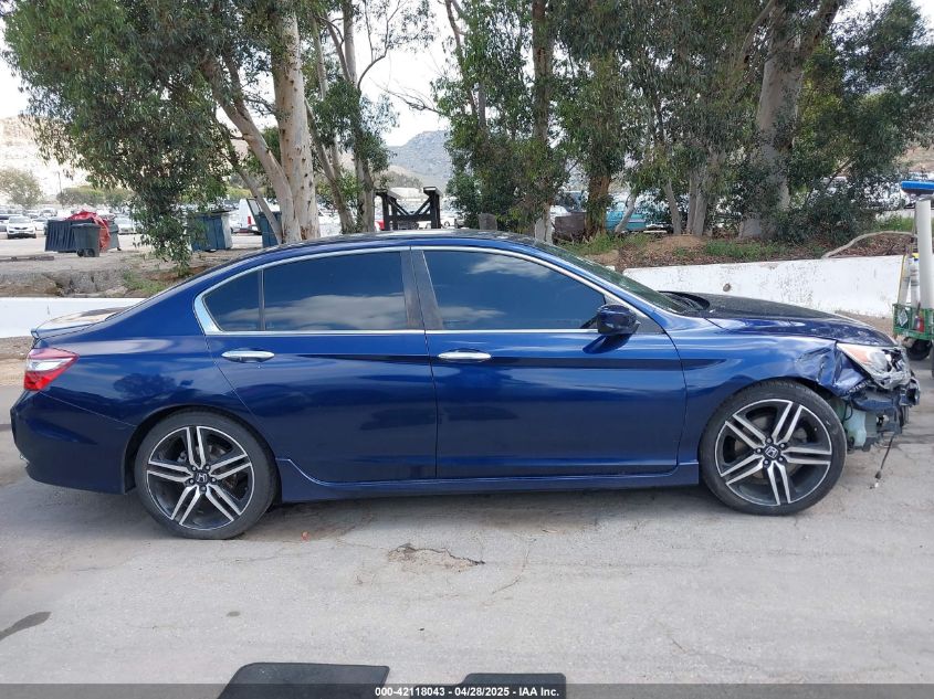 2017 Honda Accord Sport VIN: 1HGCR2F56HA268222 Lot: 42118043