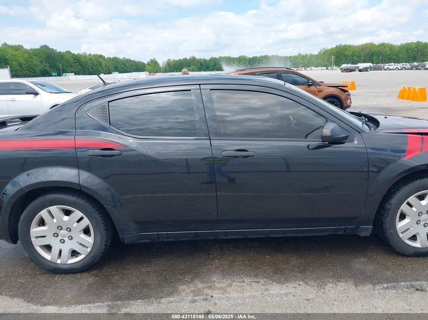 2011 DODGE AVENGER VIN: 1B3BD4FBXBN502079