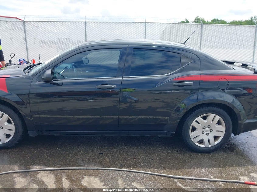 2011 DODGE AVENGER VIN: 1B3BD4FBXBN502079