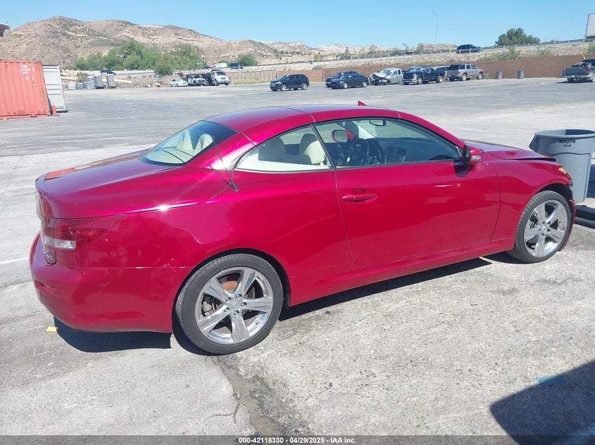 2014 LEXUS IS 250C VIN: JTHFF2C23E2531334