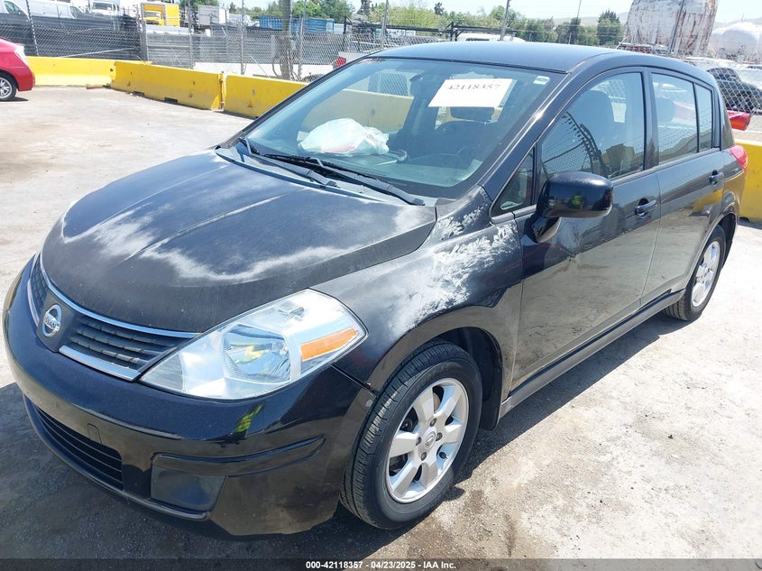 2008 NISSAN VERSA VIN: 3N1BC13E28L452563