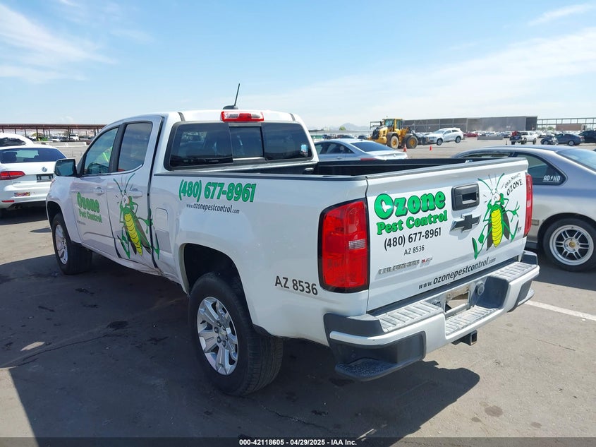 VIN 1GCGSCEN1K1146225 2019 CHEVROLET COLORADO LT