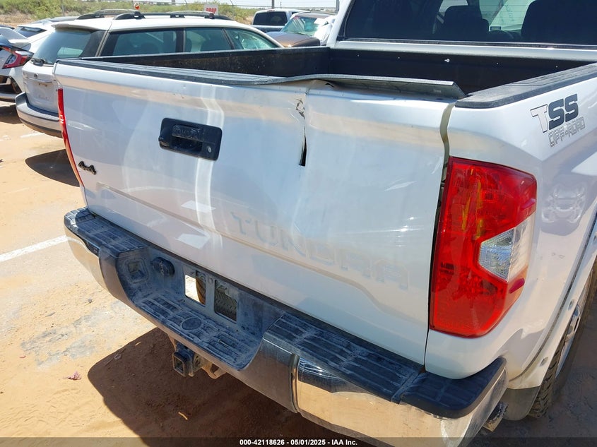 2018 TOYOTA TUNDRA VIN: 5TFDW5F14JX698683