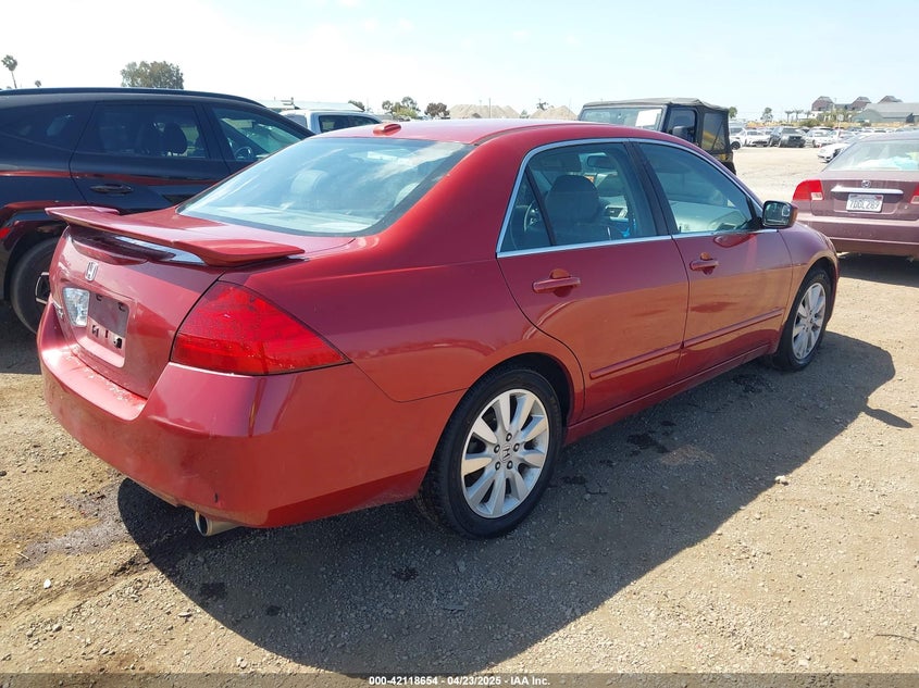 2007 HONDA ACCORD VIN: 1HGCM66567A034926
