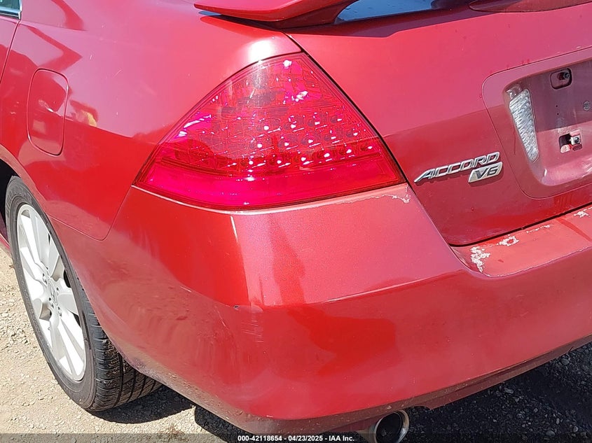 2007 HONDA ACCORD VIN: 1HGCM66567A034926