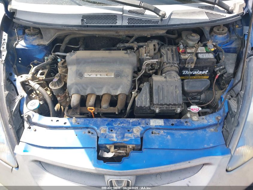 2007 Honda Fit Sport VIN: JHMGD38657S033019 Lot: 42118658