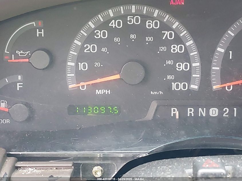 1999 Ford F-150 Work Series/Xl/Xlt VIN: 1FTZX1726XNA97842 Lot: 42118715