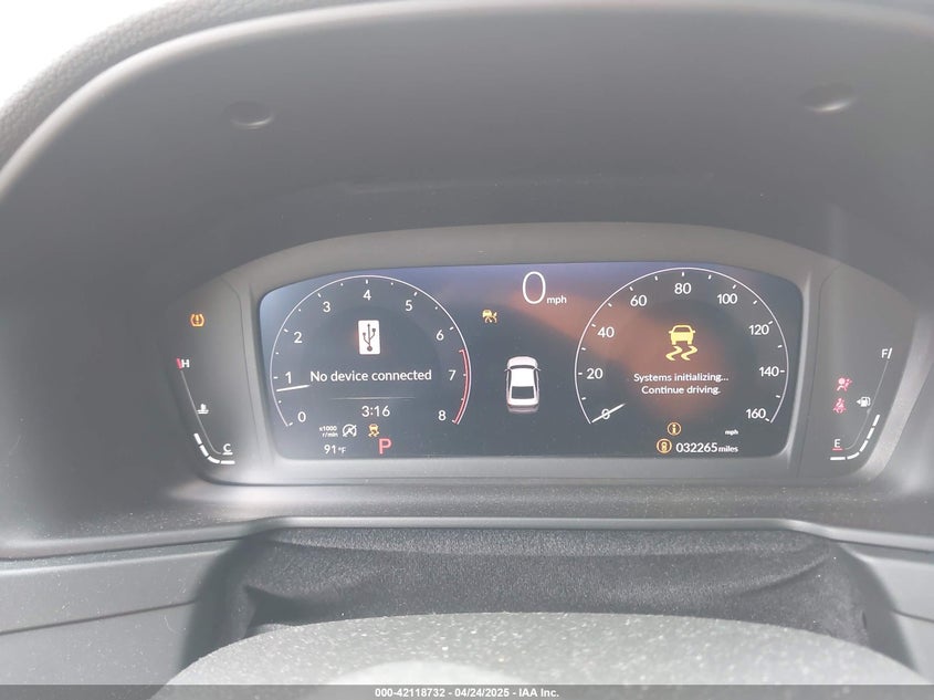 2023 HONDA ACCORD VIN: 1HGCY1F37PA024928
