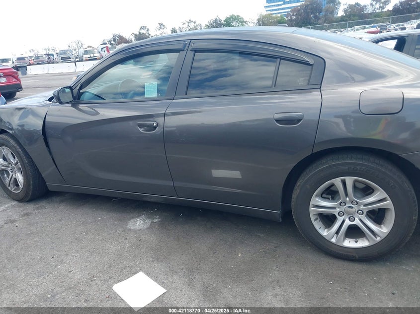 VIN 2C3CDXBG3NH208949 2022 DODGE CHARGER SXT RWD