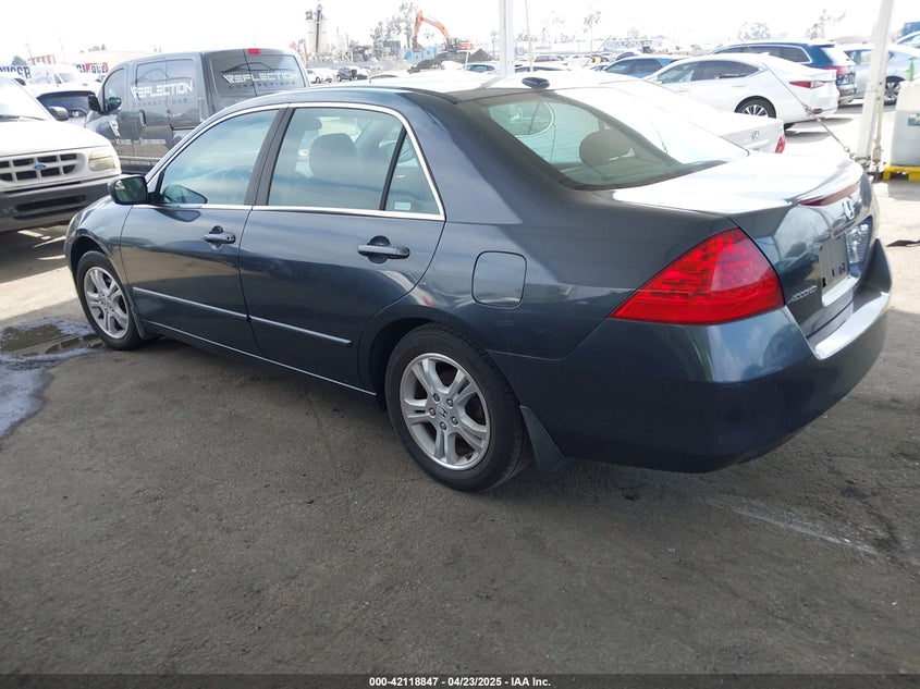 2007 HONDA ACCORD VIN: 1HGCM56827A015715