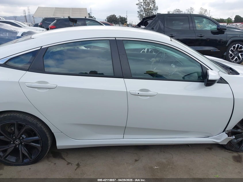 2019 HONDA CIVIC VIN: 19XFC2F82KE013269