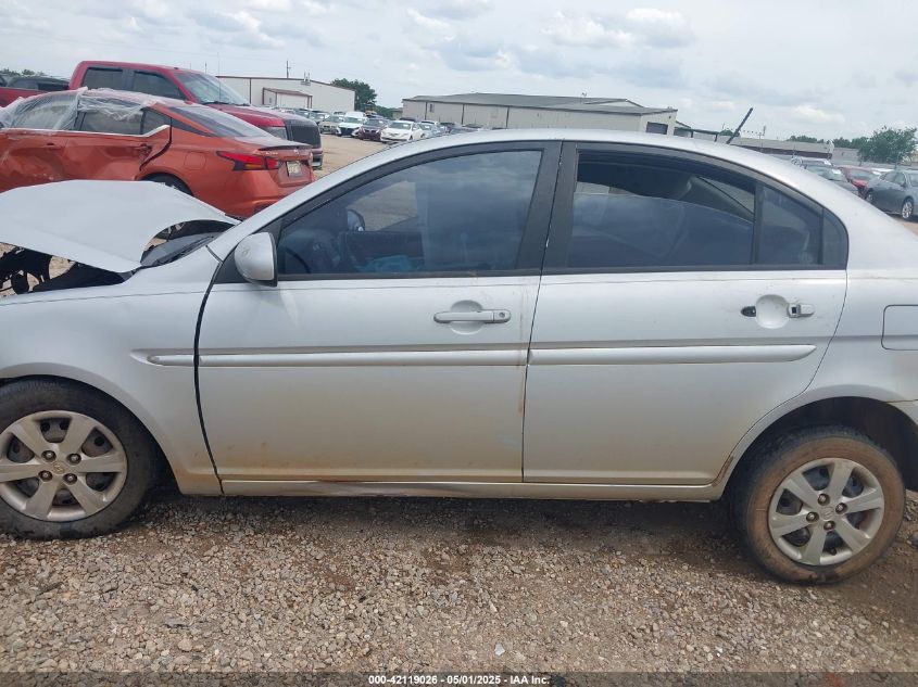 2010 Hyundai Accent Gls VIN: KMHCN4AC9AU516927 Lot: 42119026