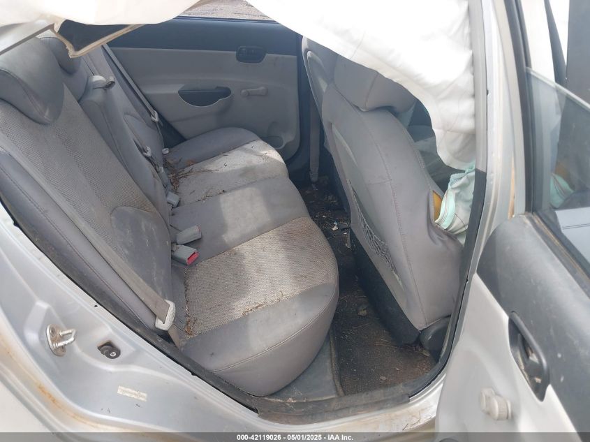 2010 Hyundai Accent Gls VIN: KMHCN4AC9AU516927 Lot: 42119026