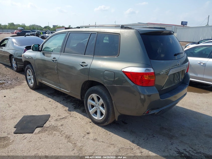 2009 TOYOTA HIGHLANDER SPORT UTILITY VEHICLE 2.7L I-4 DOHC, VVT, 187HP