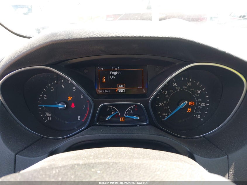 2017 FORD FOCUS SE - 1FADP3F23HL302289