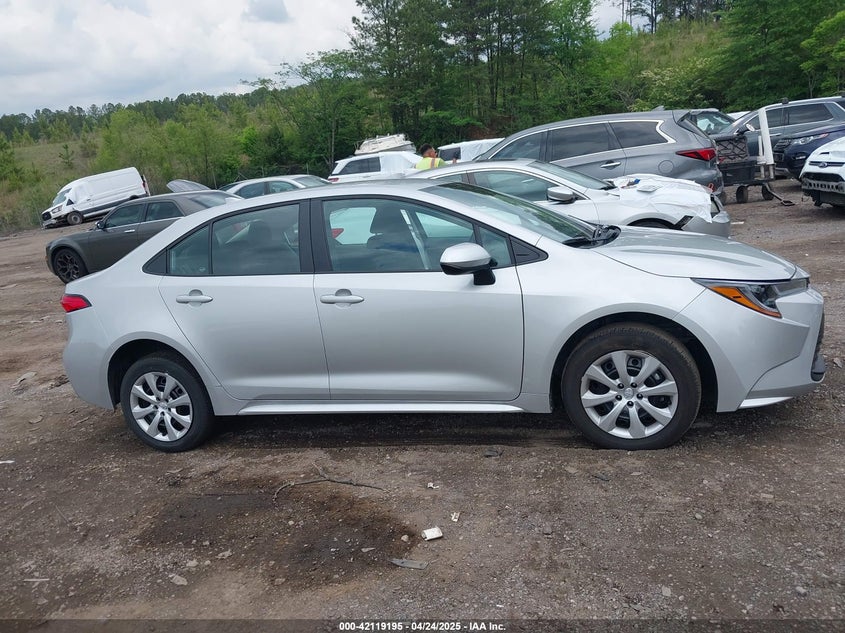 2025 TOYOTA COROLLA VIN: 5YFB4MDE0SP259512