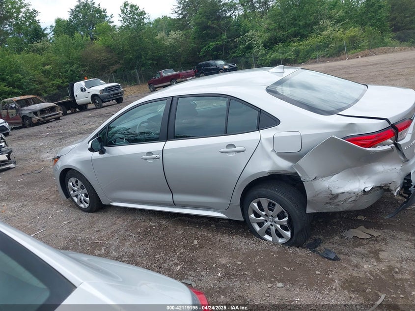 2025 TOYOTA COROLLA VIN: 5YFB4MDE0SP259512