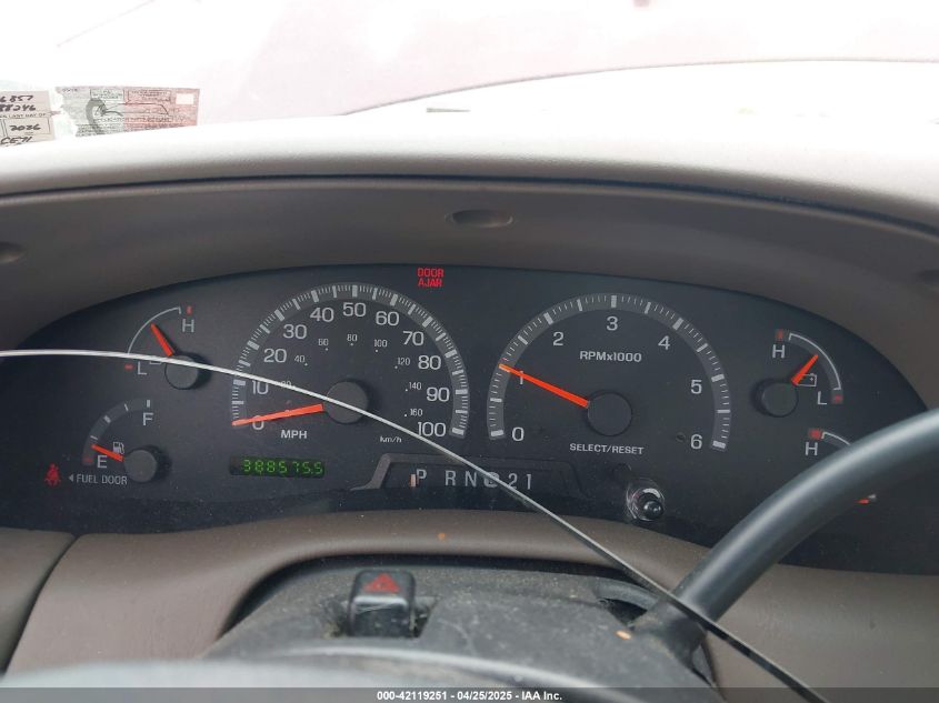 1999 Ford F-150 Lariat/Work Series/Xl/Xlt VIN: 1FTRF17W7XNA96857 Lot: 42119251