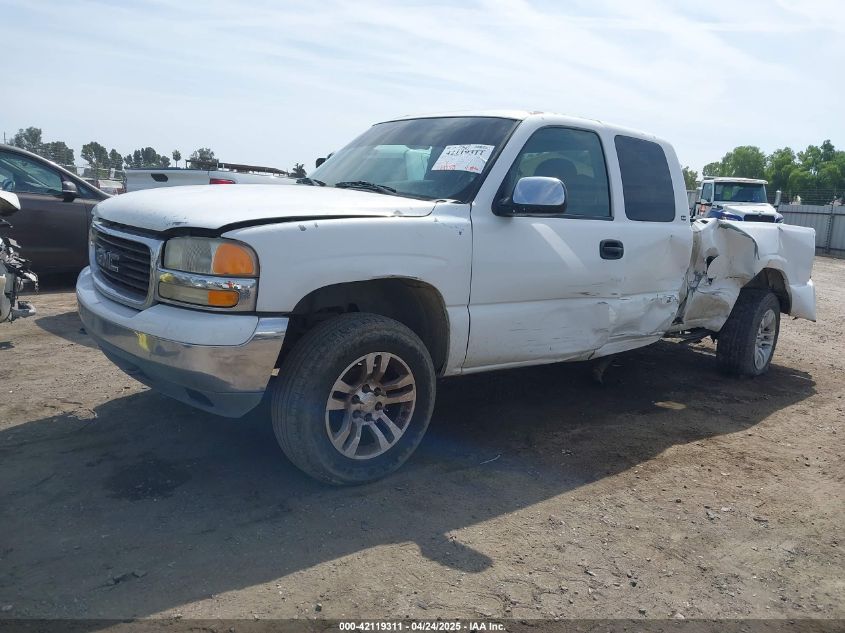 2000 GMC Sierra 1500 Sle VIN: 2GTEC19T0Y1236700 Lot: 42119311
