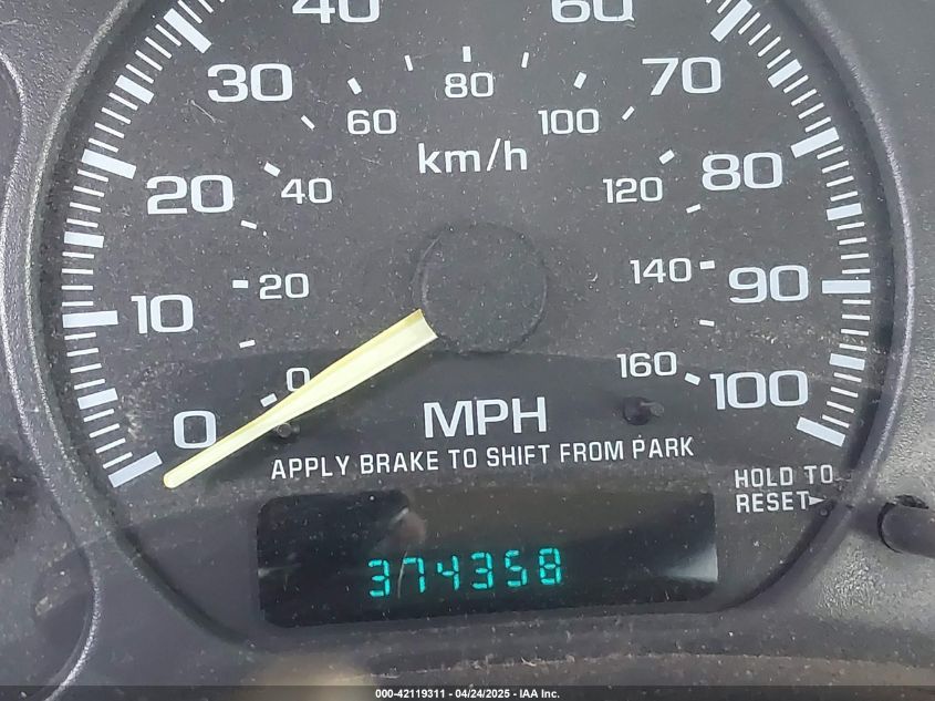 2000 GMC Sierra 1500 Sle VIN: 2GTEC19T0Y1236700 Lot: 42119311