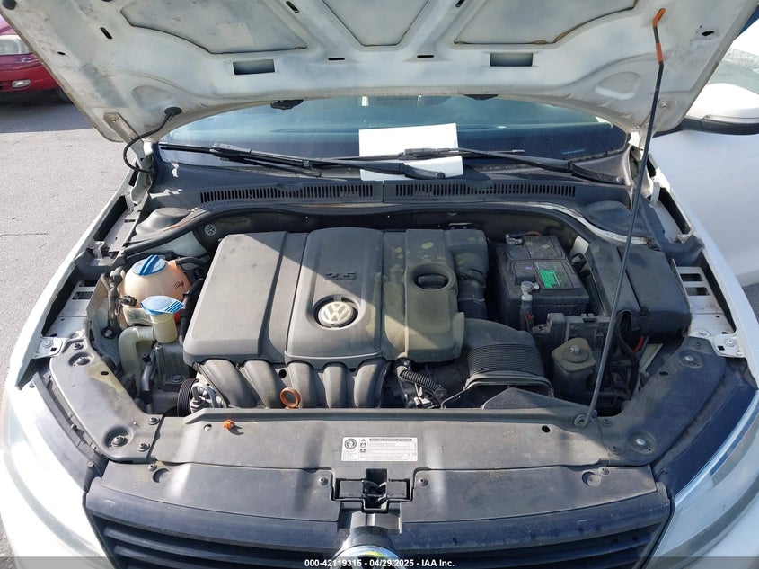 2011 VOLKSWAGEN JETTA VIN: 3VWDX7AJ1BM376703