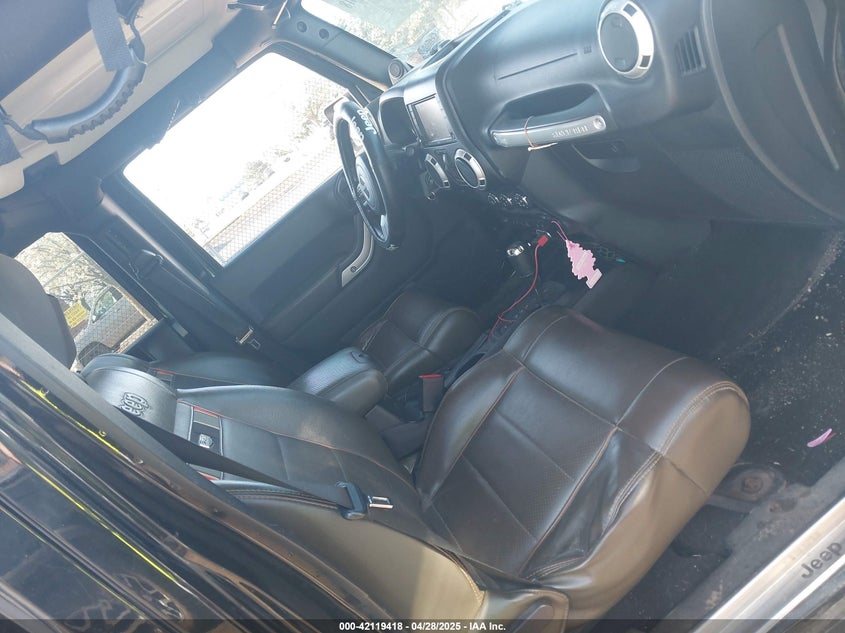 2011 JEEP WRANGLER UNLIMITED VIN: 1J4BA7H1XBL616117