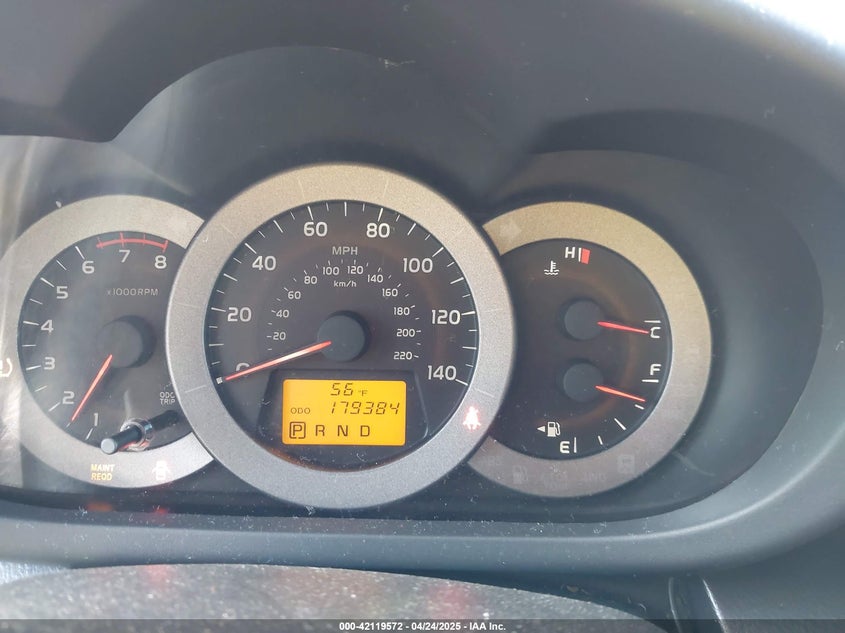 2009 TOYOTA RAV4 VIN: JTMBF32VX9D012986