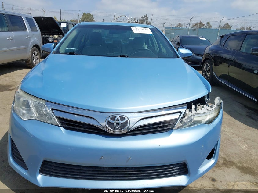 2013 TOYOTA CAMRY VIN: 4T4BF1FK2DR331541