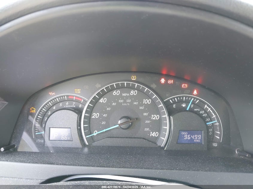 2013 TOYOTA CAMRY VIN: 4T4BF1FK2DR331541