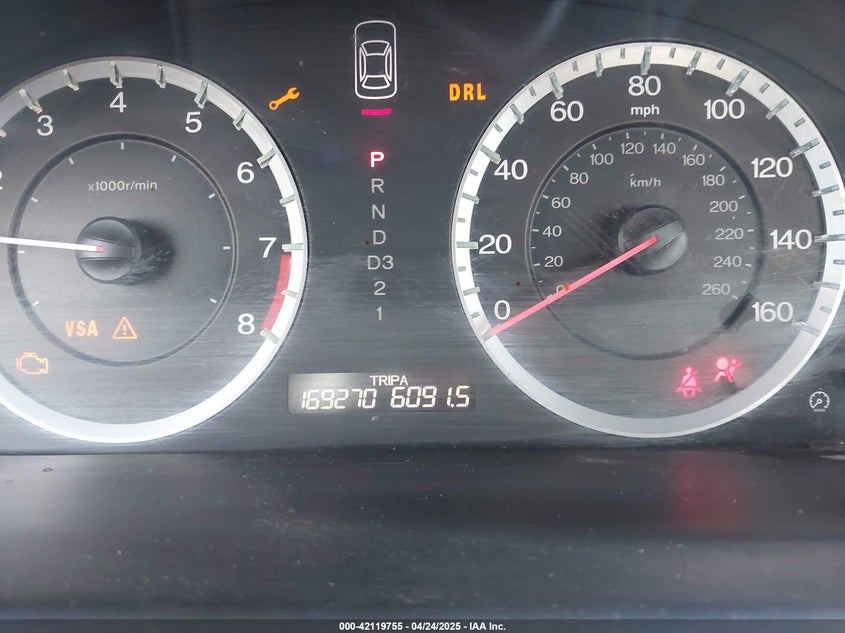 2009 HONDA ACCORD VIN: JHMCP26799C004034
