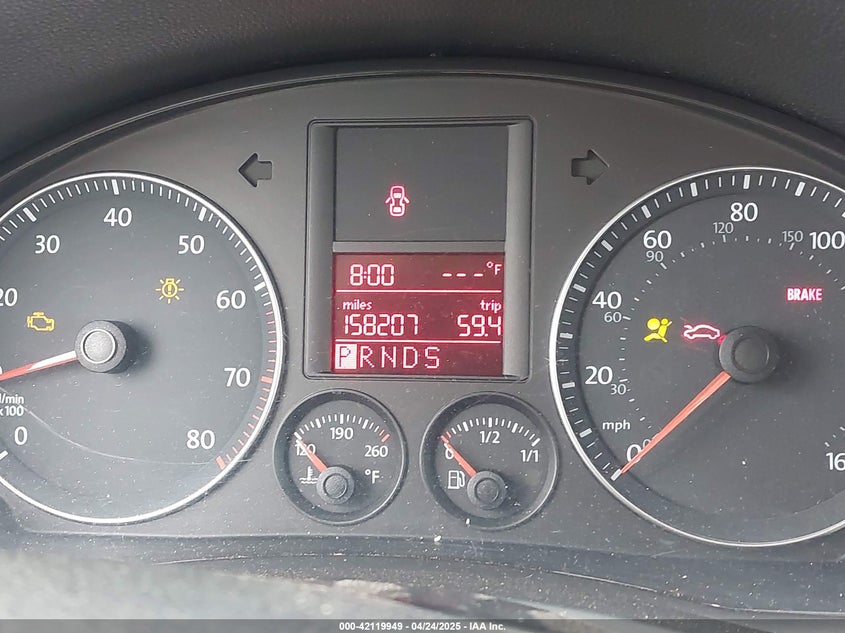 2009 VOLKSWAGEN JETTA VIN: 3VWRZ71K09M122435