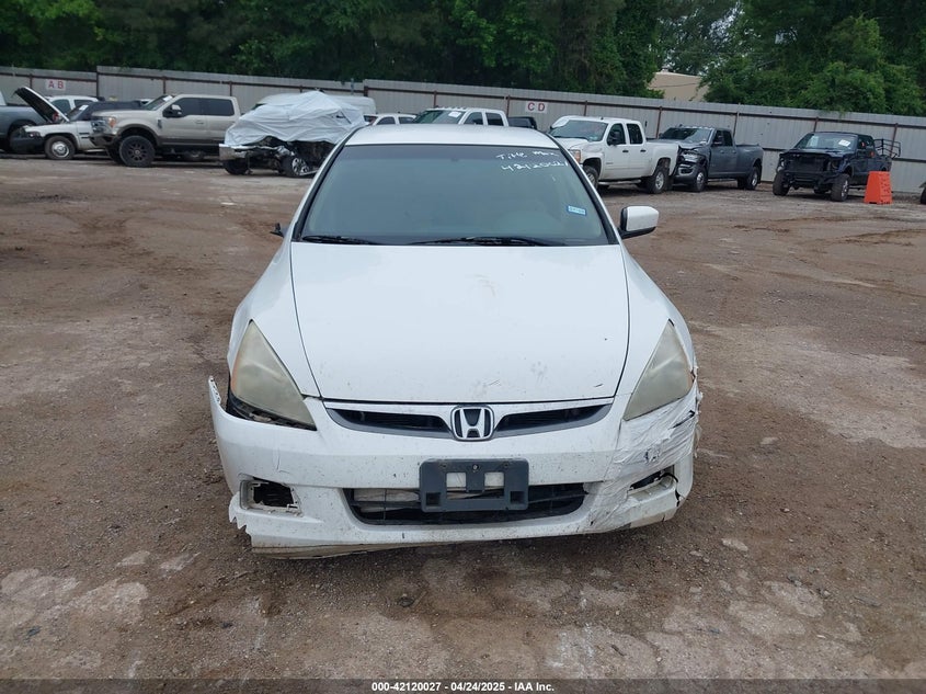 2007 HONDA ACCORD VIN: 1HGCM56477A036816