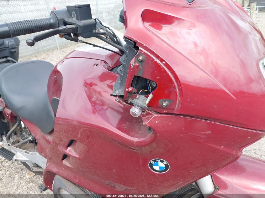 1997 BMW R1100 Rt VIN: WB10418A7VZC62642 Lot: 42120078