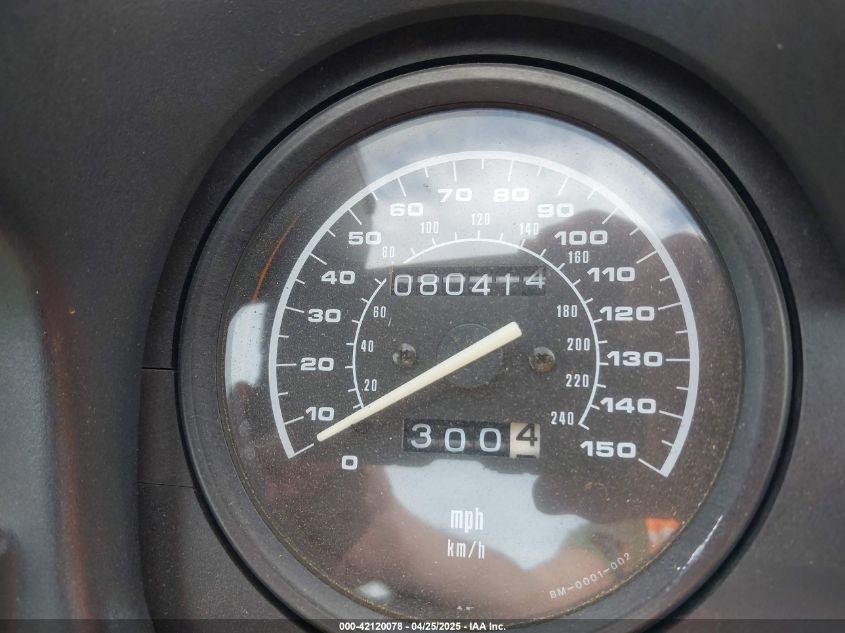 1997 BMW R1100 Rt VIN: WB10418A7VZC62642 Lot: 42120078