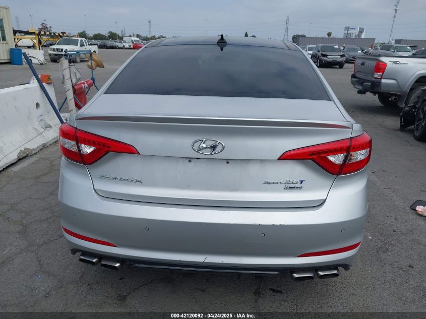 2015 Hyundai Sonata Limited 2.0T VIN: 5NPE34AB2FH158520 Lot: 42120092