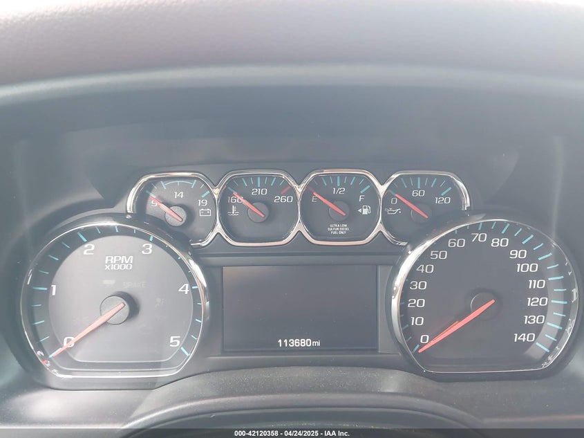 2015 CHEVROLET SILVERADO 2500HD VIN: 1GC1KXE82FF650816