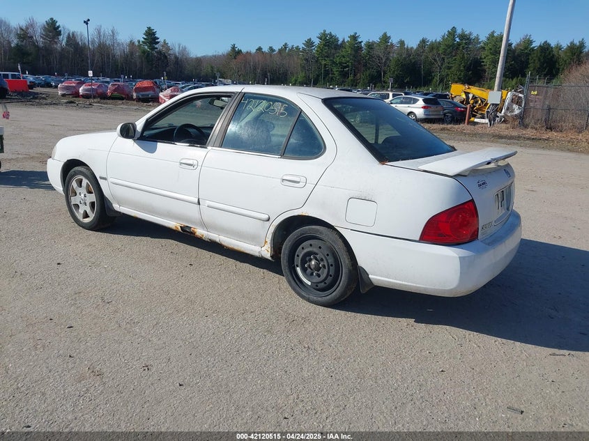2006 NISSAN SENTRA VIN: 3N1CB51D56L505391
