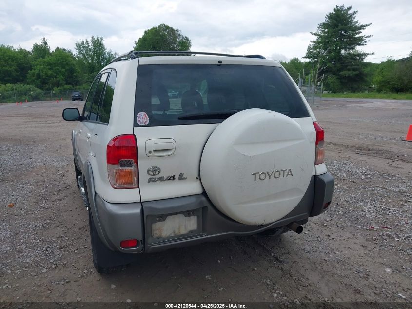 2001 Toyota Rav4 VIN: JTEHH20V116010842 Lot: 42120544