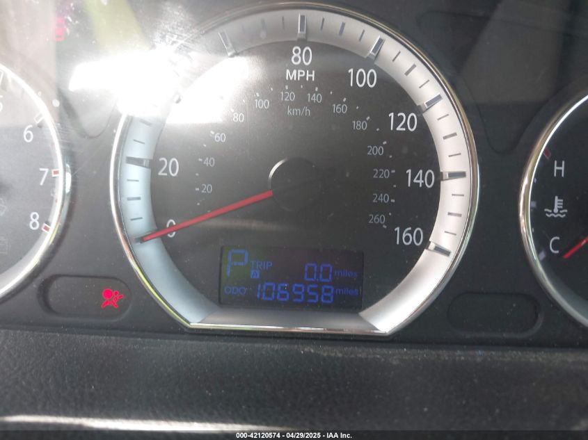 2009 Hyundai Sonata Gls VIN: 5NPET46C99H409605 Lot: 42120574