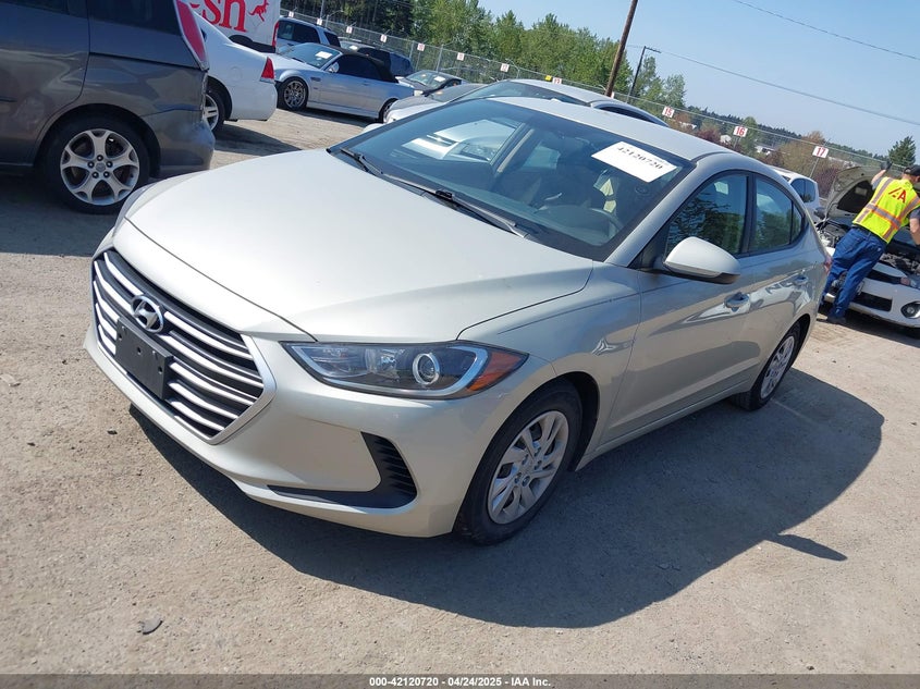 2018 HYUNDAI ELANTRA VIN: 5NPD74LF4JH260703