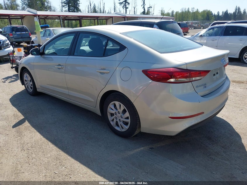2018 HYUNDAI ELANTRA VIN: 5NPD74LF4JH260703